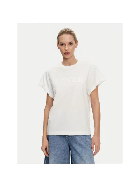 PINKO T-Shirt Torcetti Regular Fit λευκό
