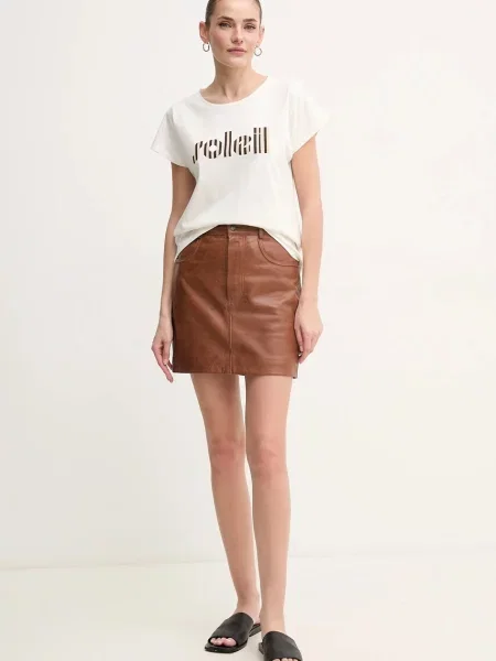 La Petite Française t-shirt TYFANY TYFANY beżowy