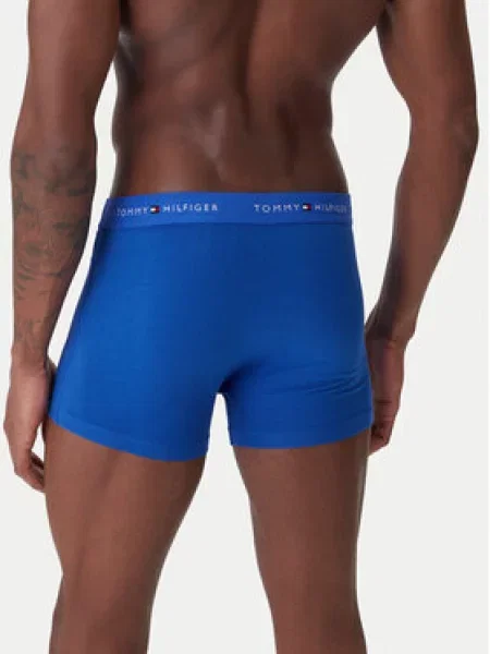 Tommy Hilfiger Underwear Bokserice plava / morsko plava / crna bijela
