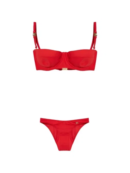 Bikini Dolce & Gabbana cu autograf roșu