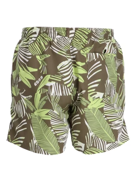 Slip de baie Boss verde