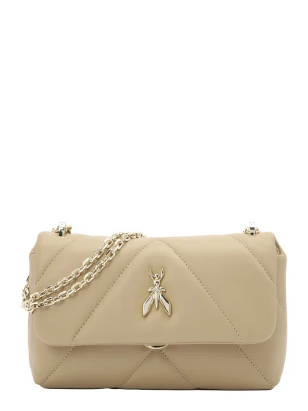 PATRIZIA PEPE Torba za čez ramo bež