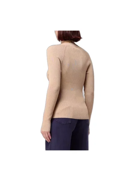 Sweter Emporio Armani beżowy
