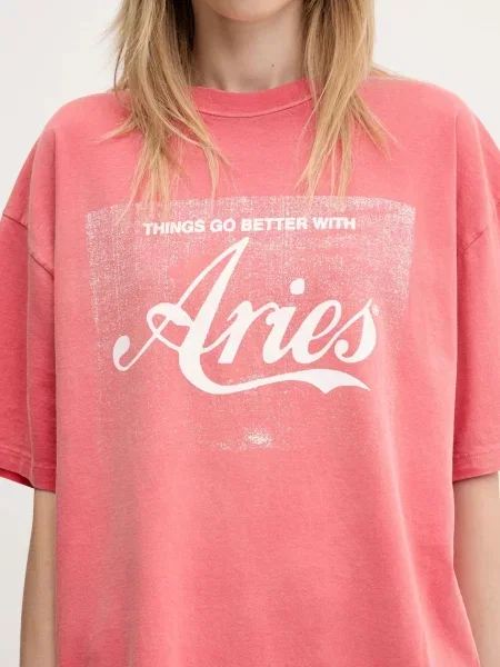Футболка Aries Sunbleached Cola SS Tee