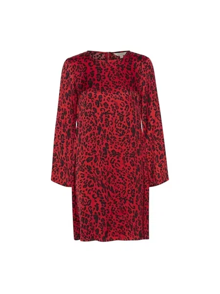 Lniana wielobarwność sukienka Part Two czerwona