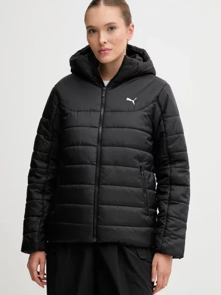 PUMA Geacă sport ESS' negru