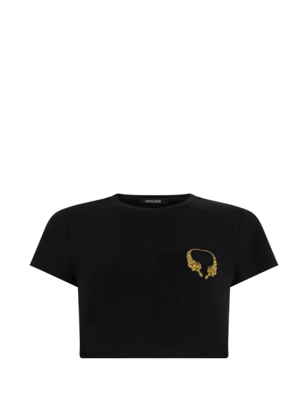 Cropp tricou Roberto Cavalli negru