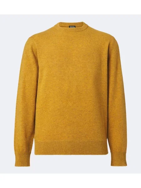 Pulover Zegna de lână galben