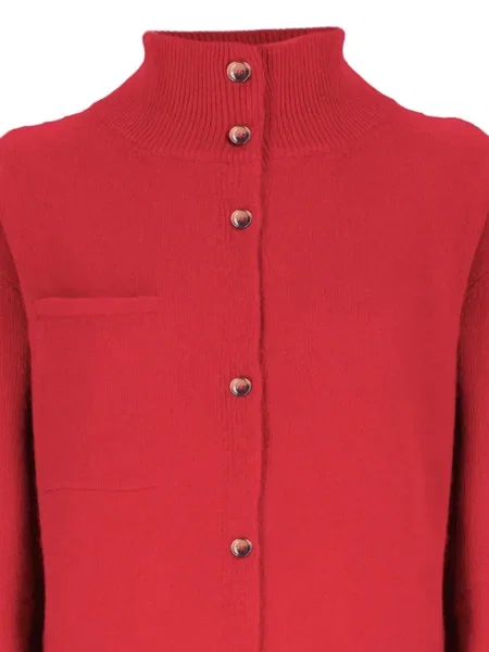 Dzianinowy kombinezon Laneus czerwony