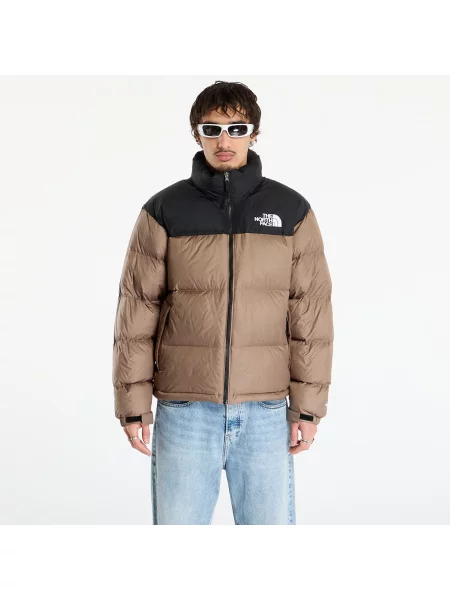 Яке The North Face M Retro Nuptse Jacket Mocha Brown/ TNF Black XL черно
