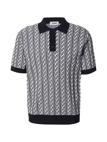 DRYKORN Pulover TAMIAN negru alb