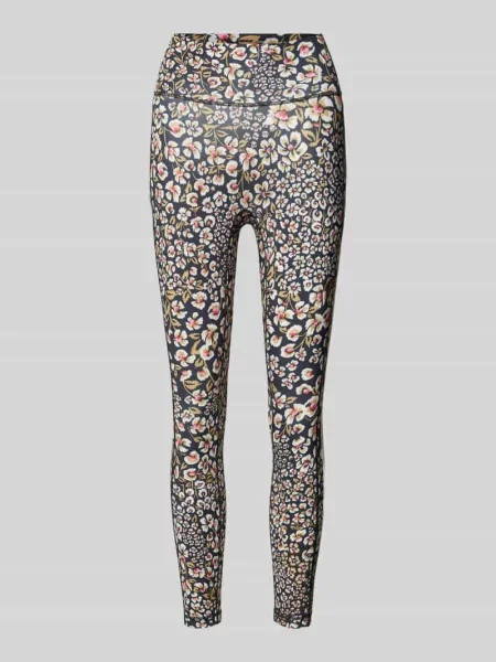 Adidas legginsy sportowe x Farm Rio czarne