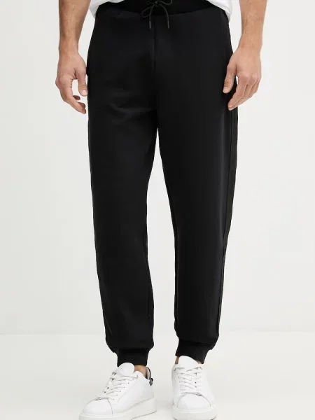 Guess pantaloni de trening pentru bărbați cu THOR negru