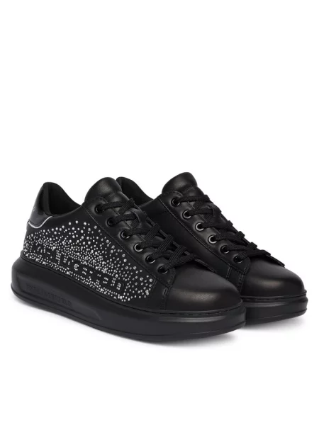 Sneakersy KARL LAGERFELD czarne