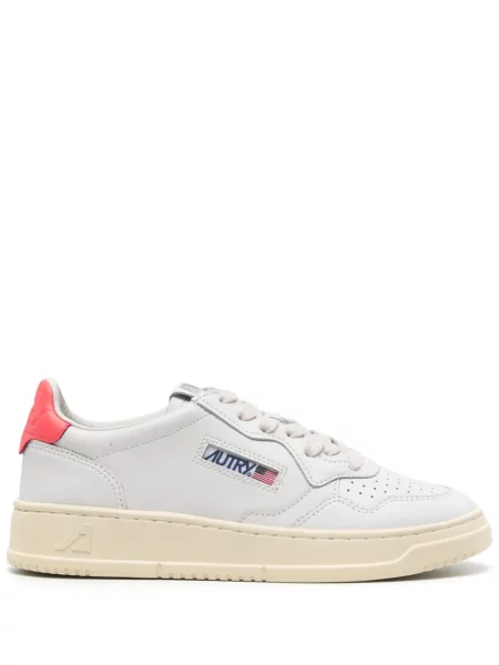 Sneakerși Autry din piele alb