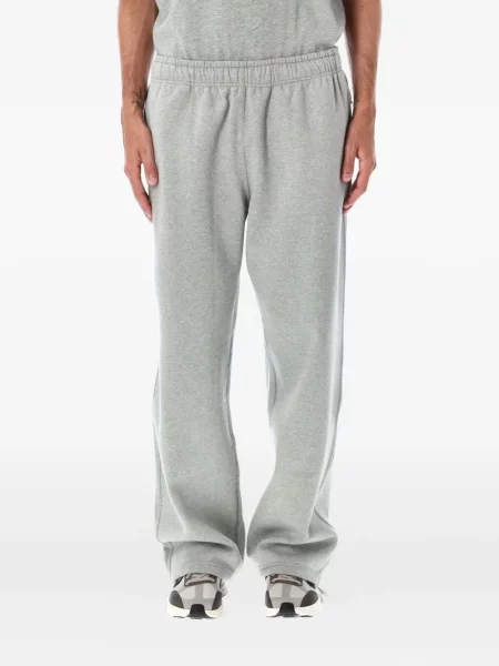 Tricou Nike din fleece alergare cu decolteu rotund gri