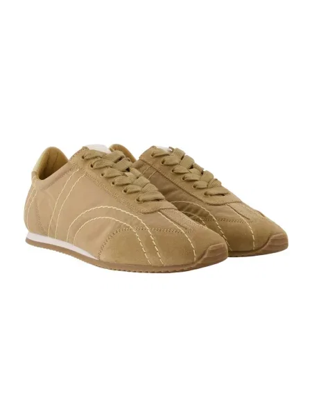 Sneakersy Toteme skórzane beżowe