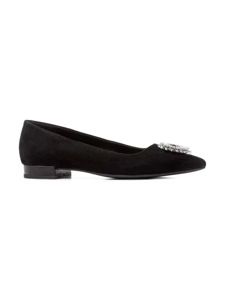 Balerini Geox din piele negru