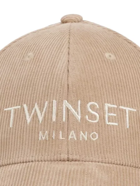 Șapcă Twinset de catifea cord