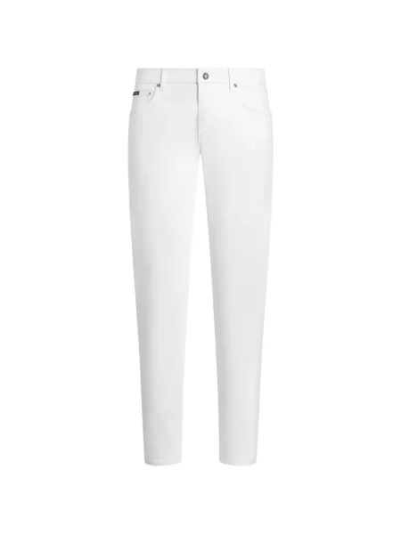 Pantaloni Dolce & Gabbana alb