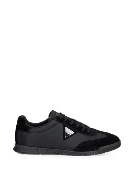 Sneakerși Guess cu autograf negru