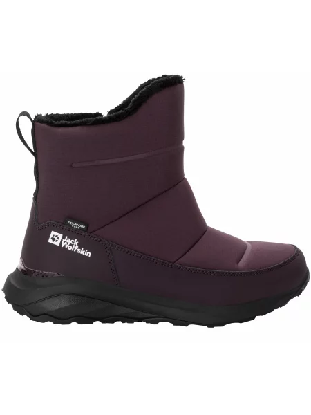 Дутики Jack Wolfskin бордовые