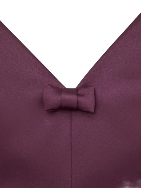 Rochie mini Marc Jacobs cu funde de costum roșu