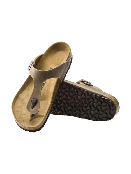 Pantofi Birkenstock din piele maro