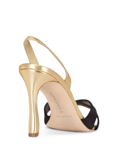 Sandale Manolo Blahnik slingback cu bretele
