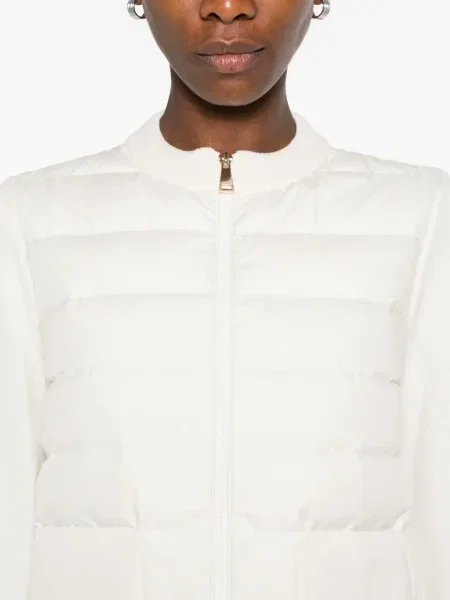 Cardigan Moncler de lână alb