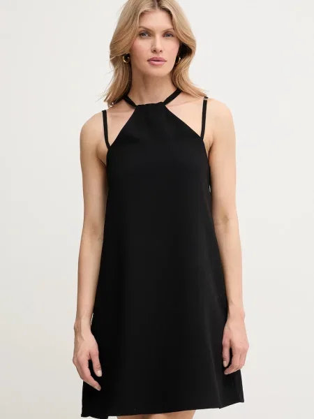 Marella rochie Emme by Marella mini evazati negru