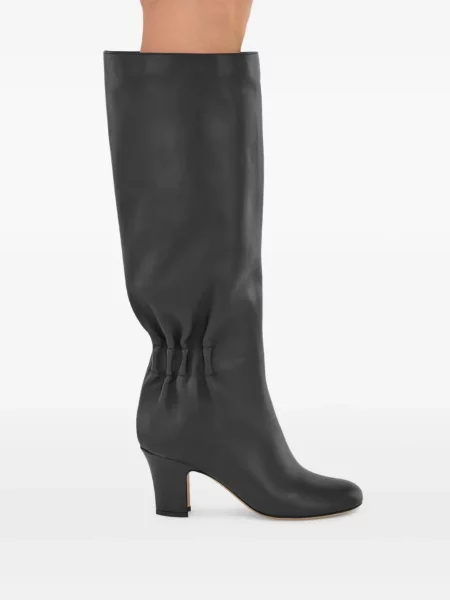 Botine Ferragamo din piele negru