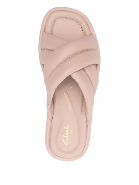 Сандали Clarks розово