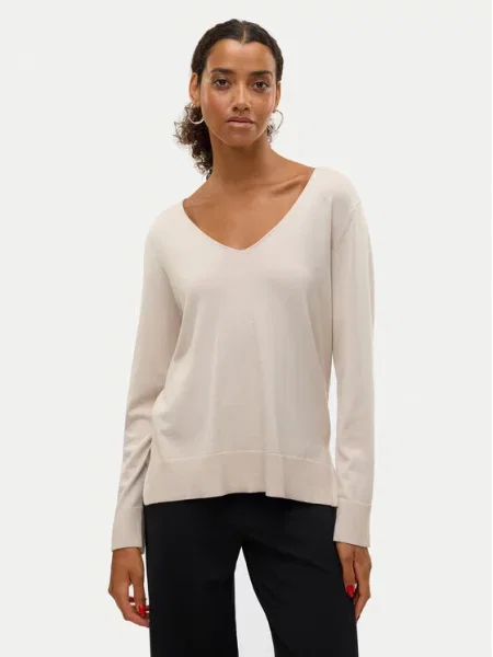 Πουκάμισο Vero Moda μπεζ