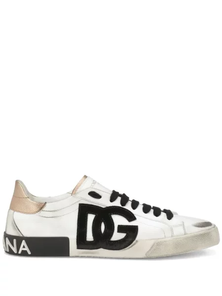 Sneakerși Dolce & Gabbana Portofino alb