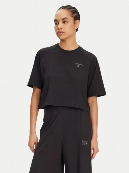 Reebok Футболка чорний