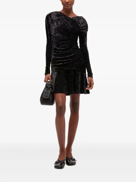 Rochie mini Ganni de costum negru
