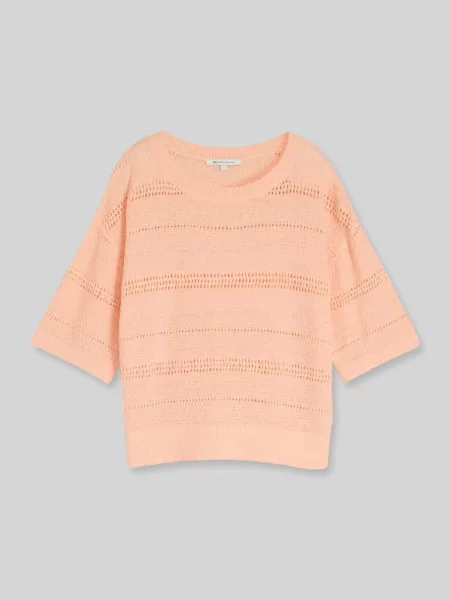 Sweter o kroju relaxed fit w stylu dzianiny Tom Tailor Denim