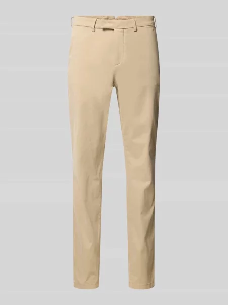 Chinos z francuskimi model Tybalt' G1920 beżowe
