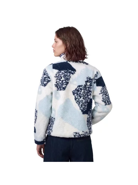 Kurtka z polaru sherpa Siroko Boreas-W Blue niebieska