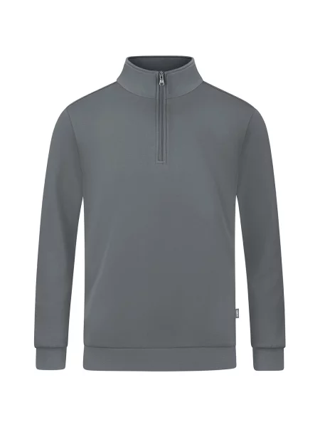 Bluza z zamkiem Jako Organic szara