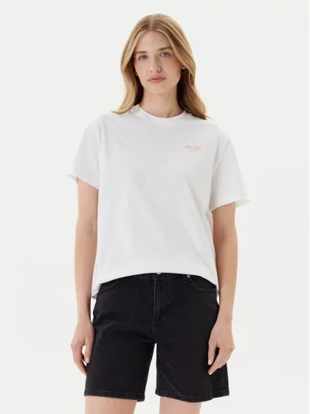 Mustang T-Shirt Floris biały