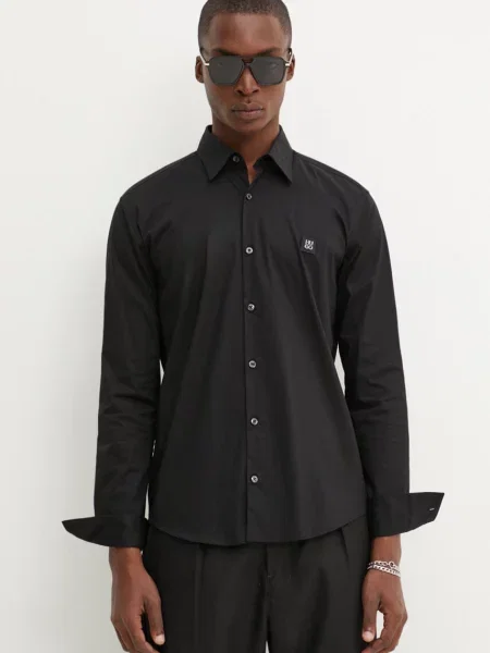 Hugo Cămașă Ermo negru
