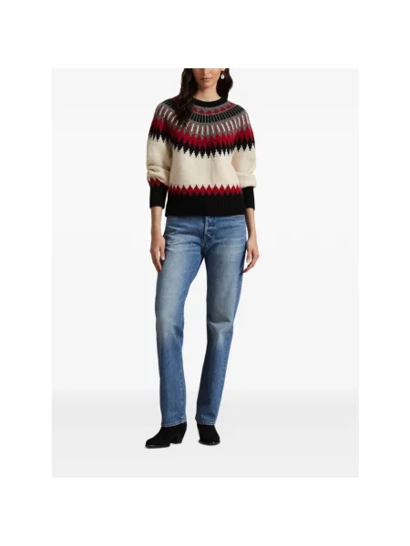 Sweter z dzianiny z mieszanki wełny i kaszmiru Polo Ralph Lauren beżowy