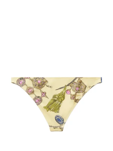 Bikini Versace cu imagine galben