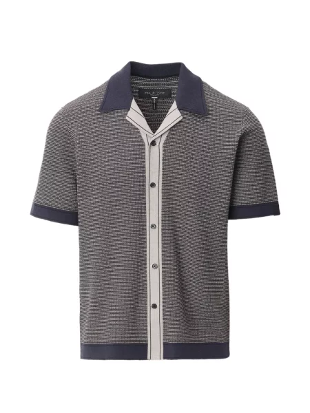 Scurt cămașă Rag & Bone albastru