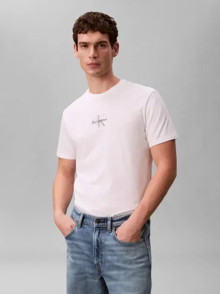 Calvin Klein Jeans Tricou alb