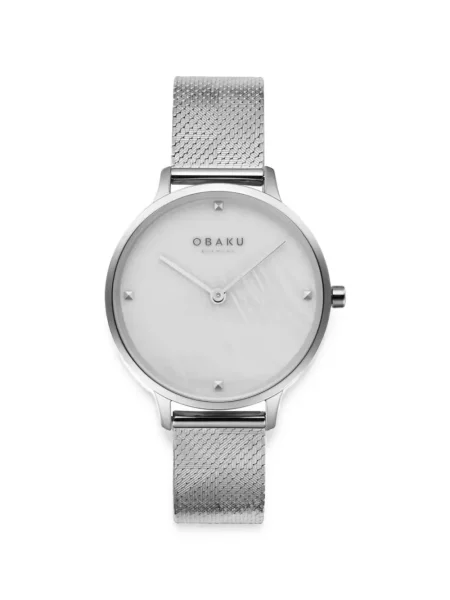 Ceas Obaku alb