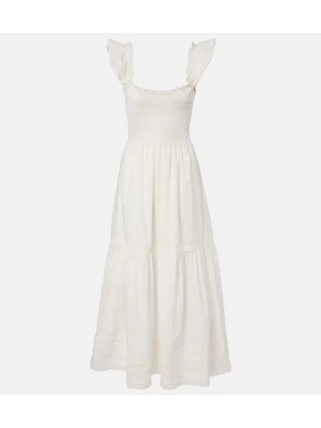 Rochie maxi Faithfull alb