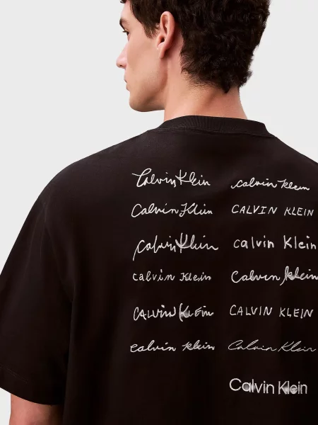 Футболка Calvin Klein Jeans чорна
